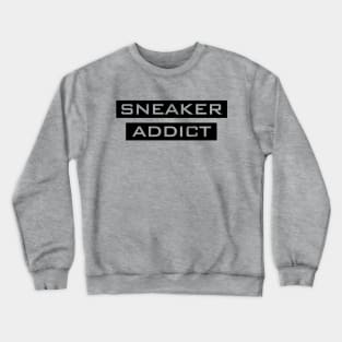 Sneaker Addict Strips blk Crewneck Sweatshirt